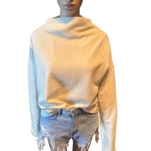 Arket Cream Cowl Neck Sweater